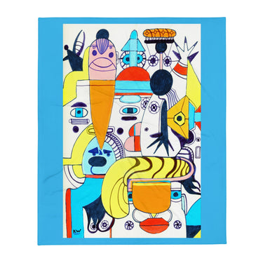 KW Gallery Cozy Collection Blanket 37 - Winter Sunshine Marketplace